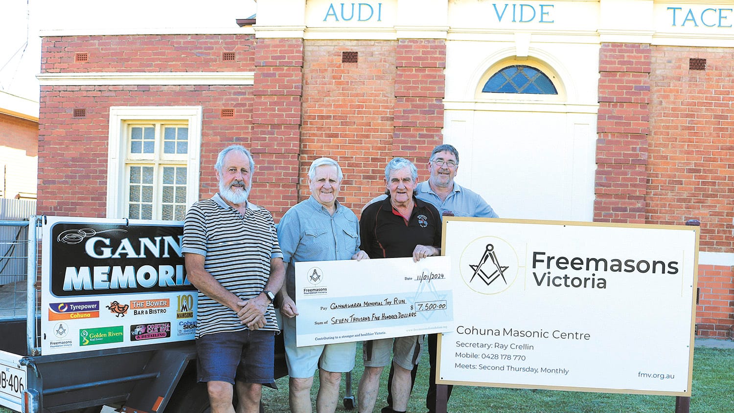 Freemasons Supporting the Local Community