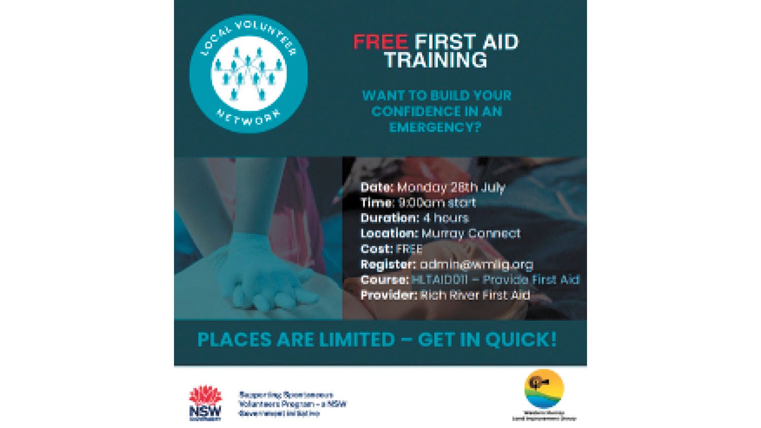 Free First Aid Training