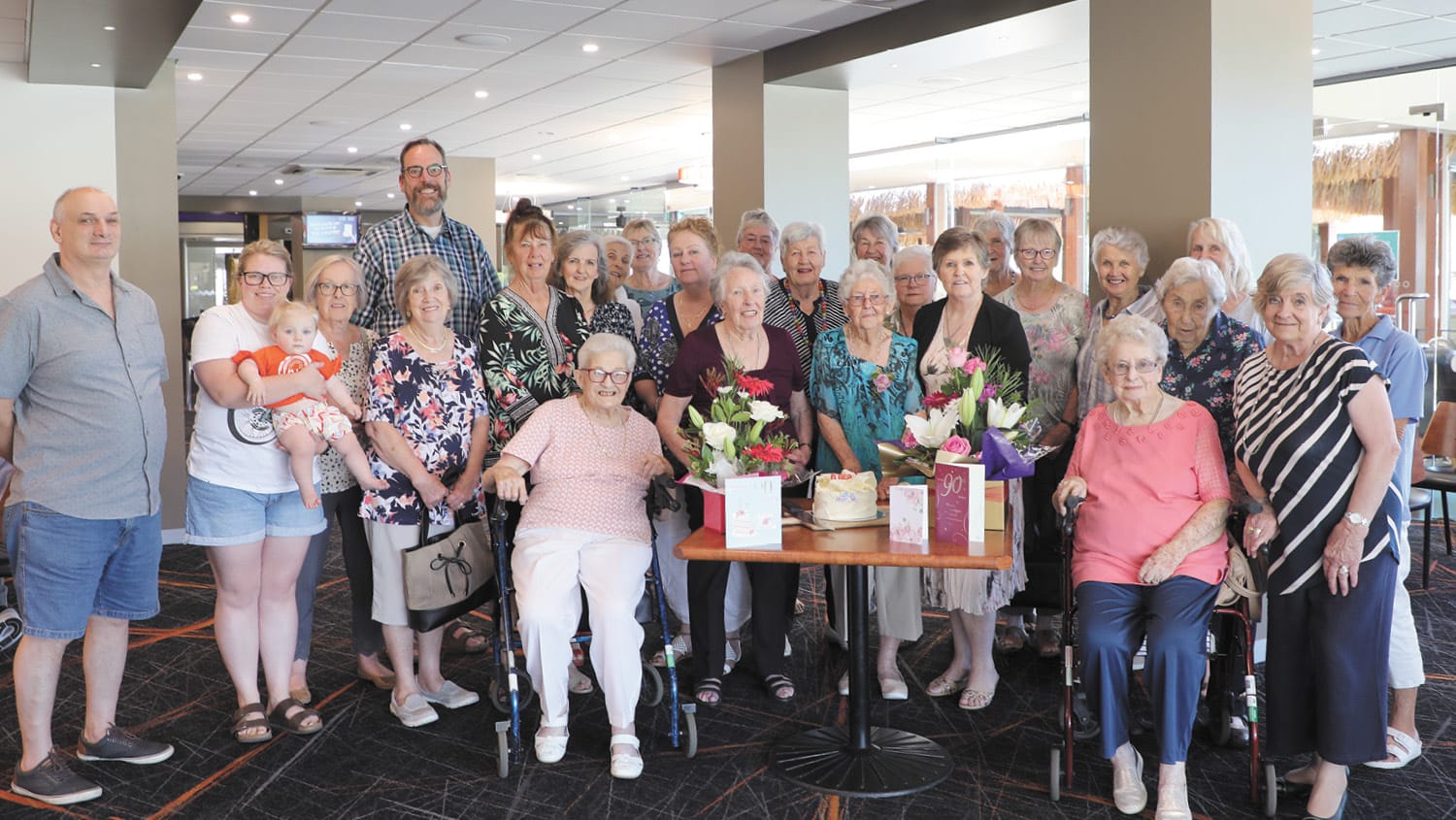 “It’s Just Like Old Times...” Marj Celebrates 90 Years