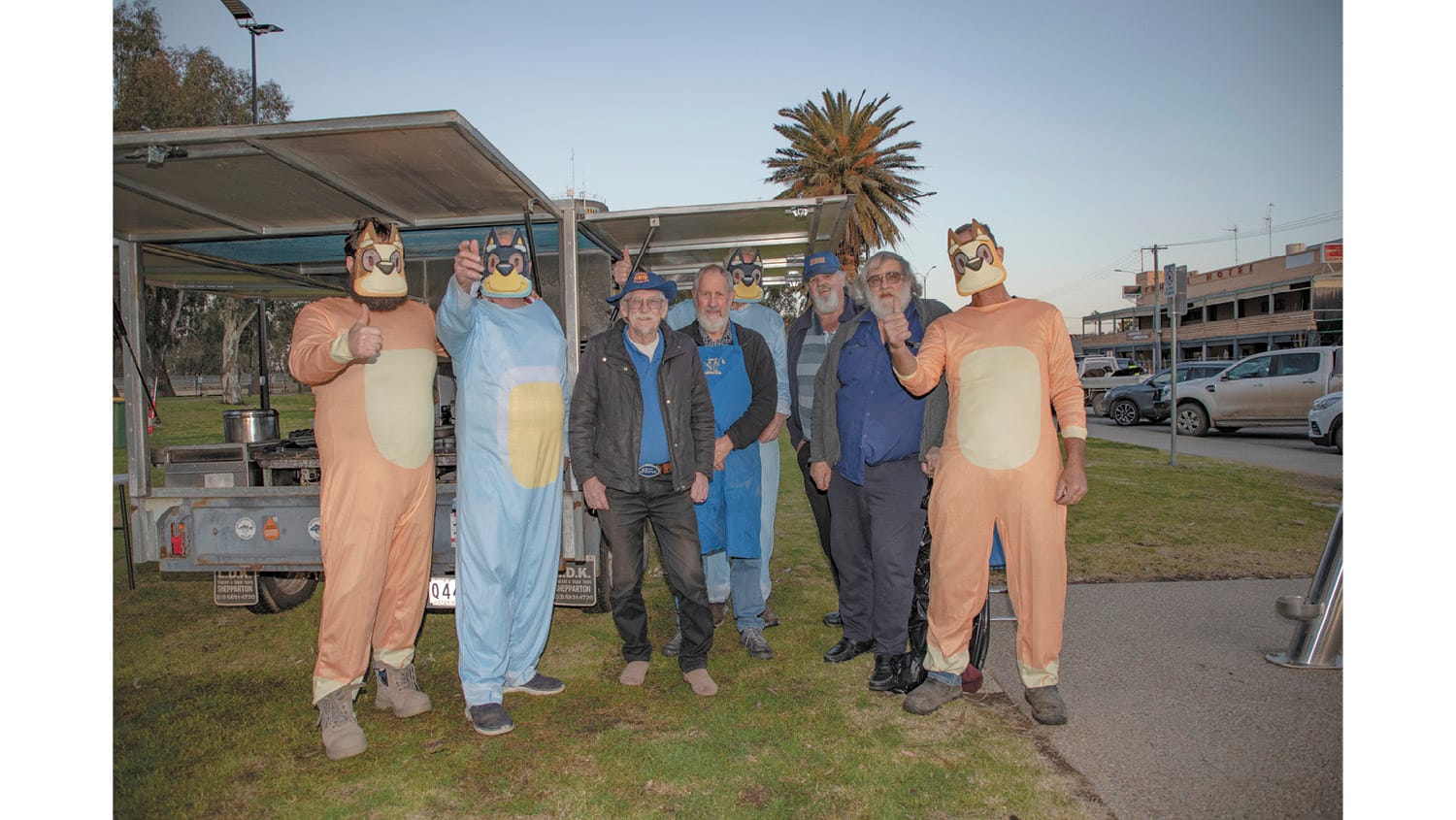 Bluey Celebrates in Cohuna