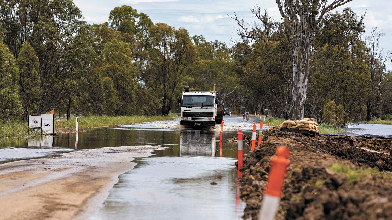 Water Returns to Dawe Road