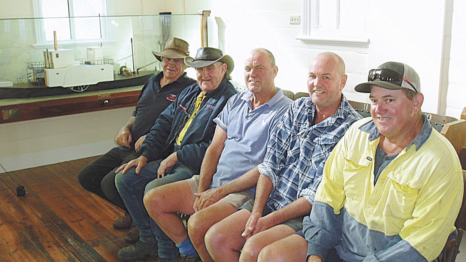 Model Boat Gifted to Historical Society