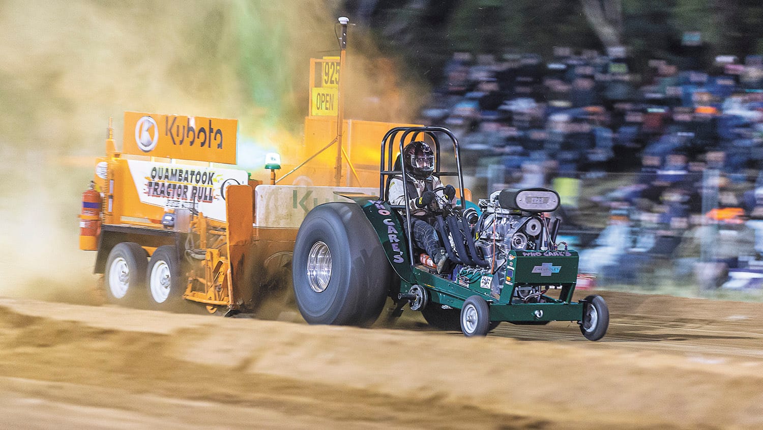 Rain and cold didn’t deter fans from the pull of Quamby