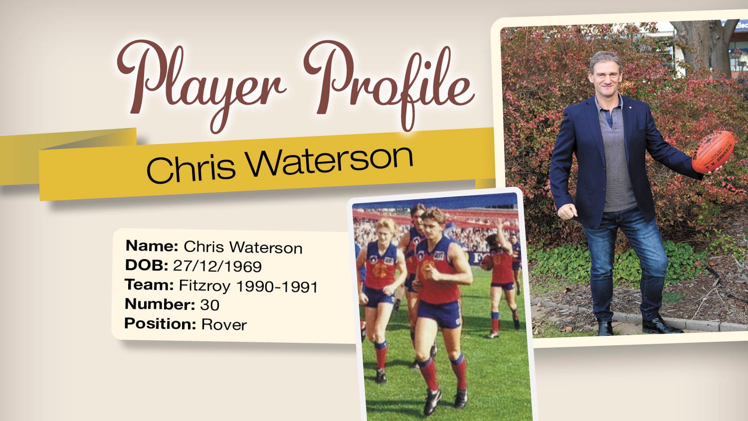 Player Profile - Chris Waterson