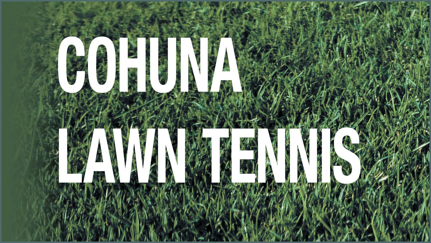 Cohuna Lawn Tennis - Nov 26, 2020