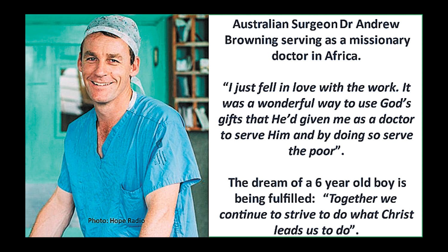 A Doctor in Africa