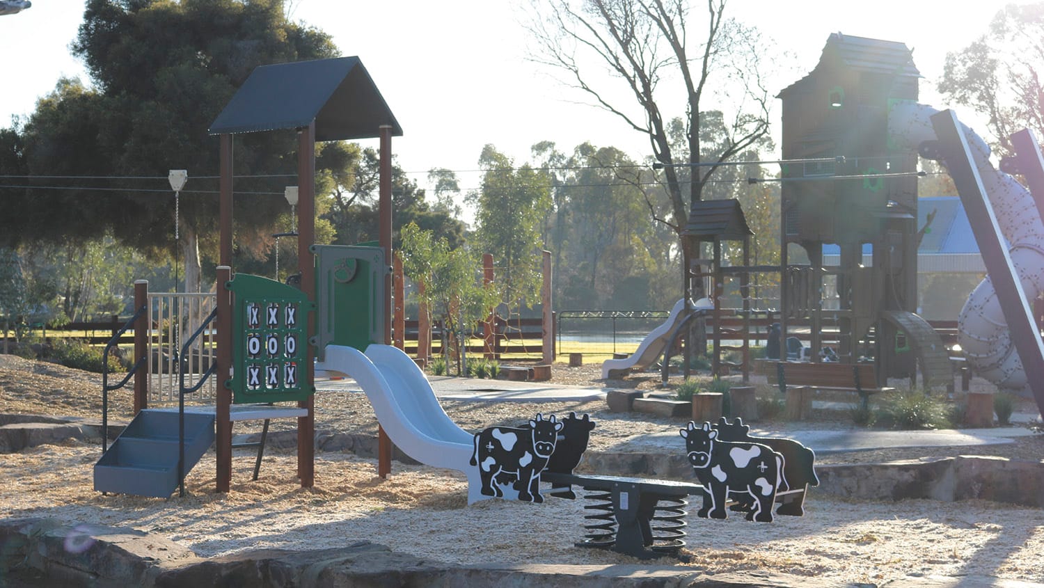 Cohuna All Abilities Adventure Playground Junior Space Complete