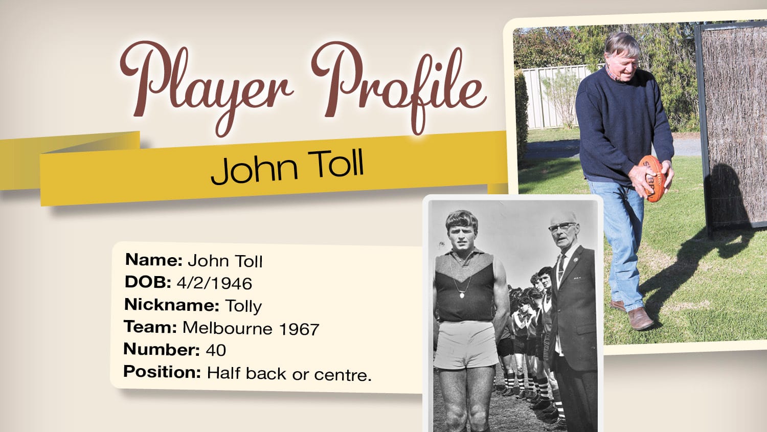 Player Profile - John Toll