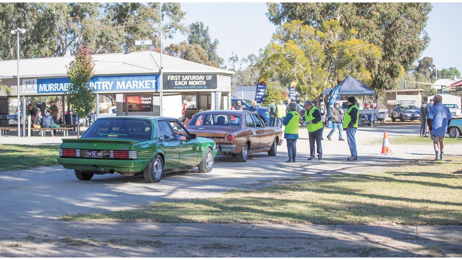 Murrabit Rumbles, rattles and chuggs to the tune of the National Motoring Day