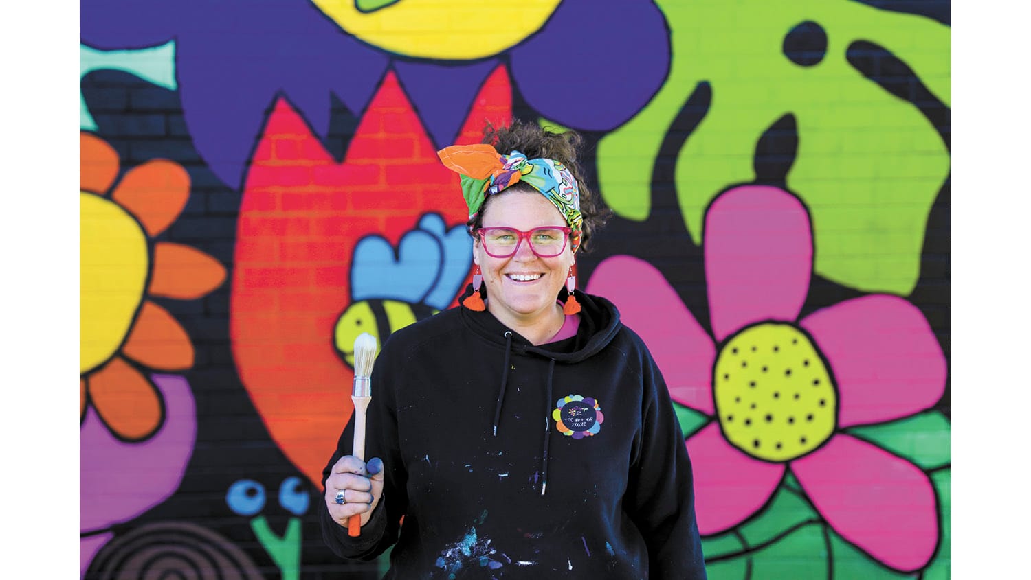 Moulamein, the first of MRC School Murals