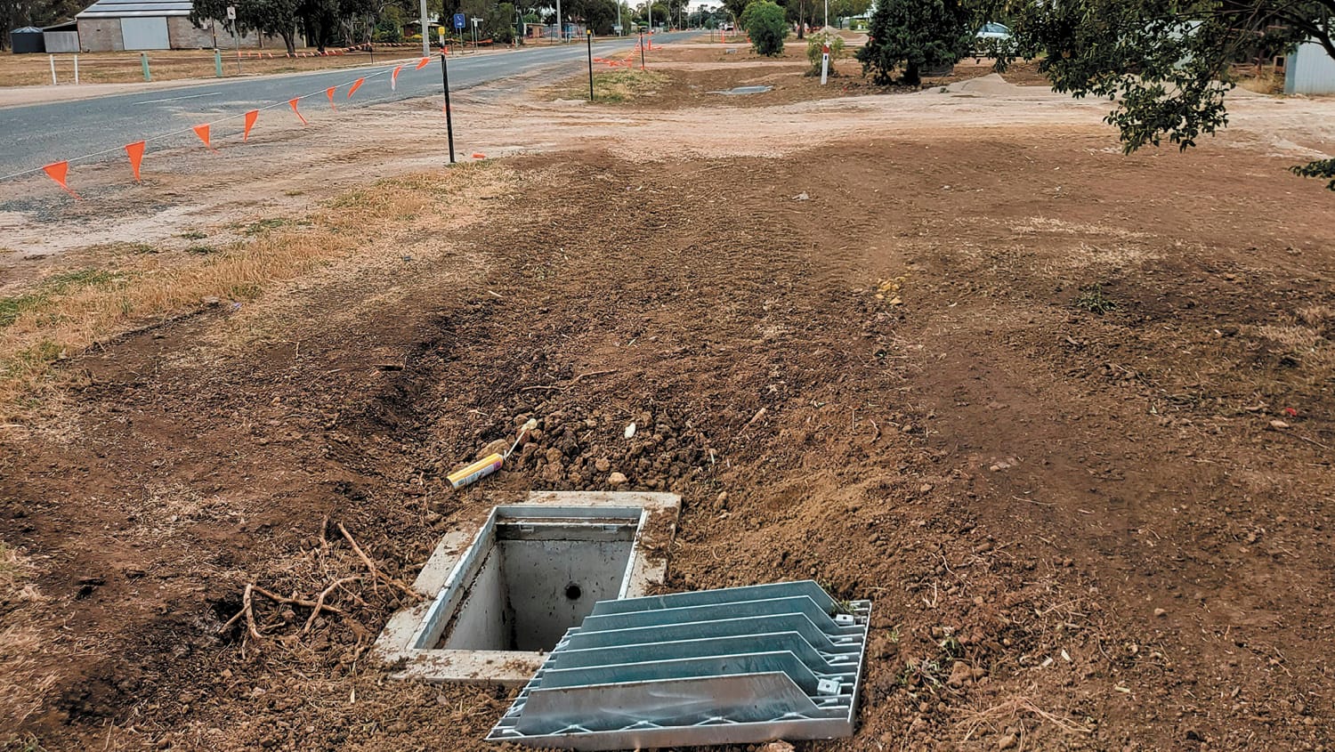 Murrabit Stormwater Project Continues