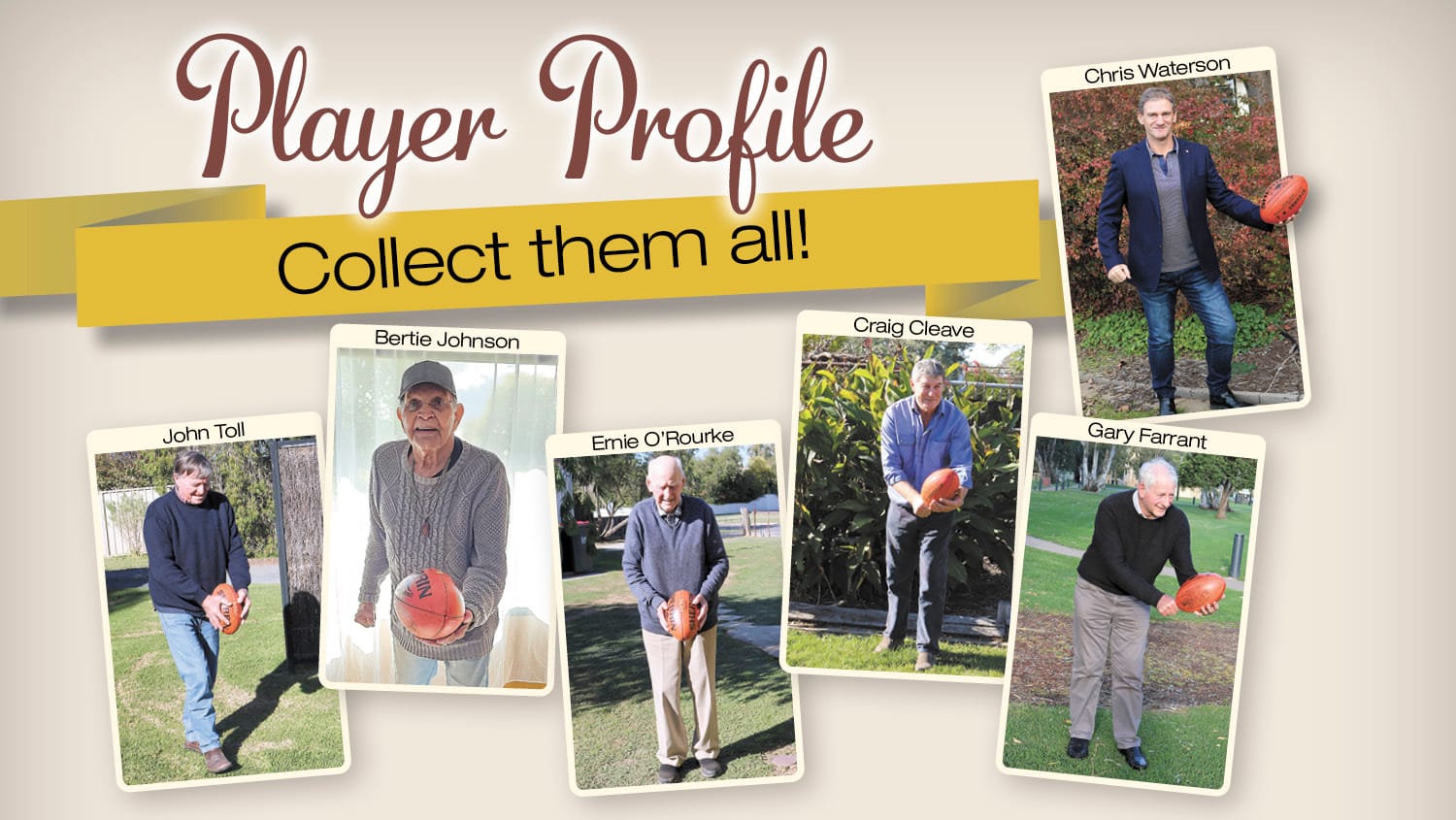 Player Profile - Collect them all!