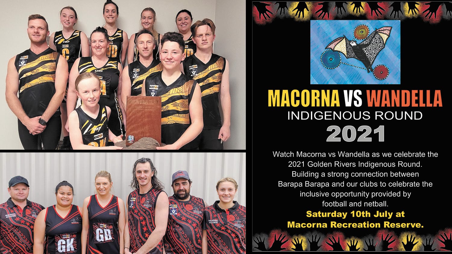 Indigenous Round at Macorna