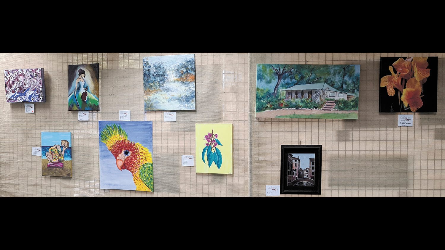 Moulamein Artists on Display