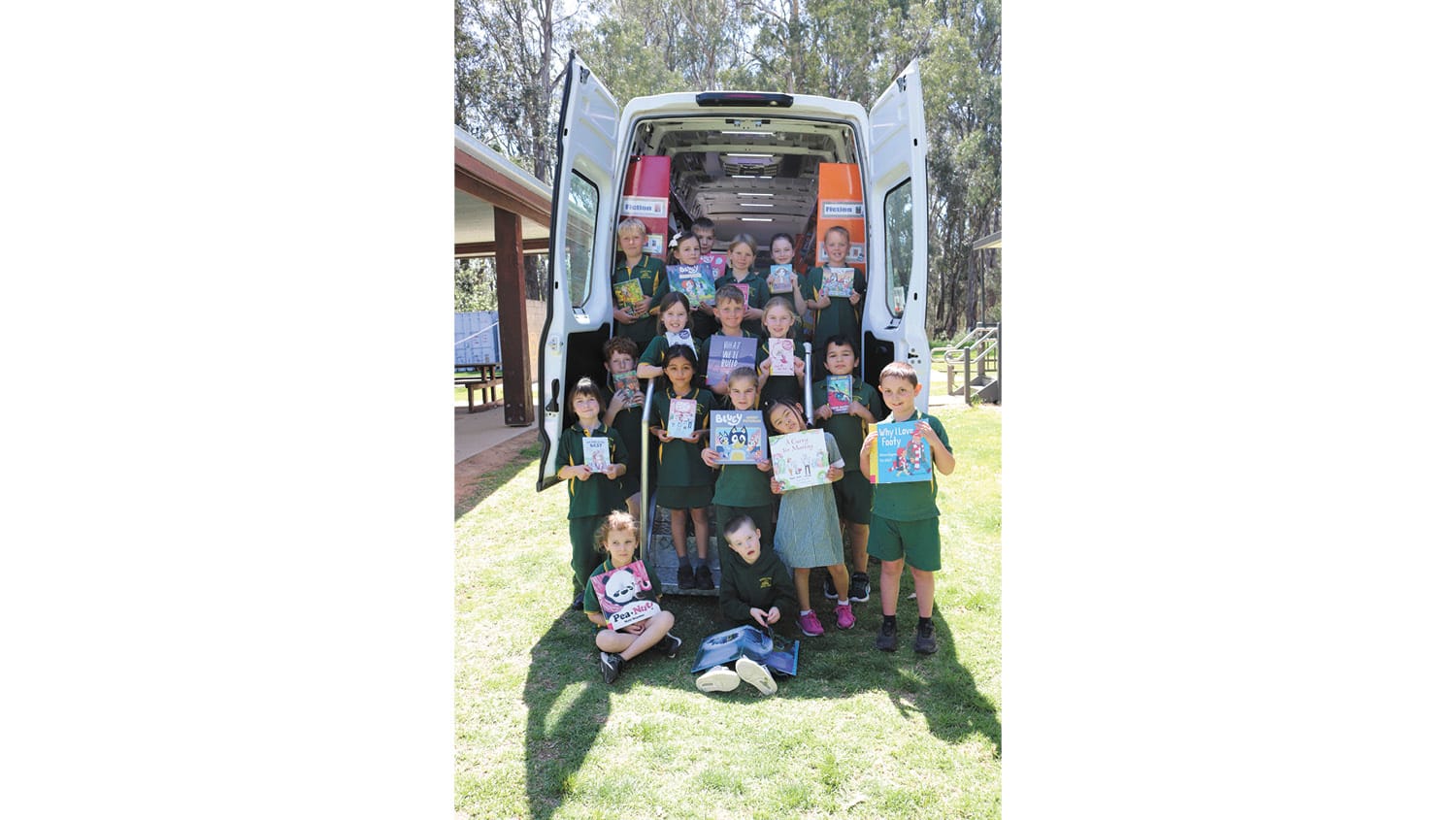 Donation of books encourages reading in rural schools