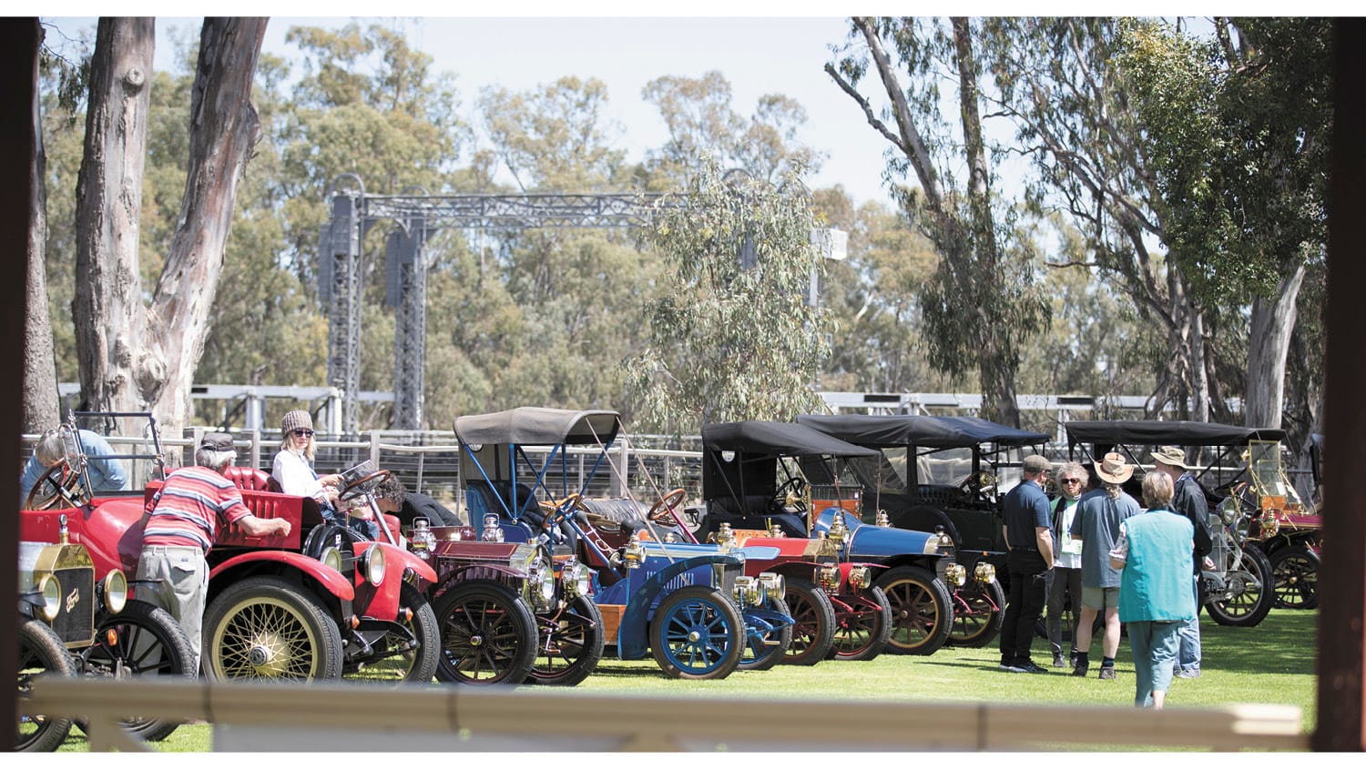 Veteran Cars Delight in Barham