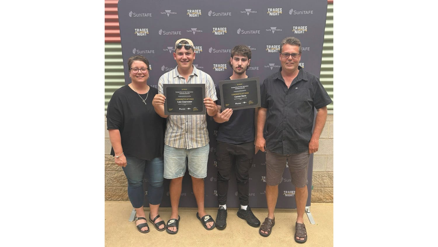 Locals Apprentices Recognised
