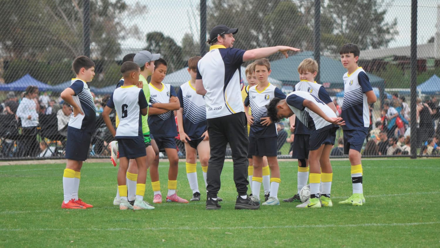 Local Kids Take to Soccer Comp