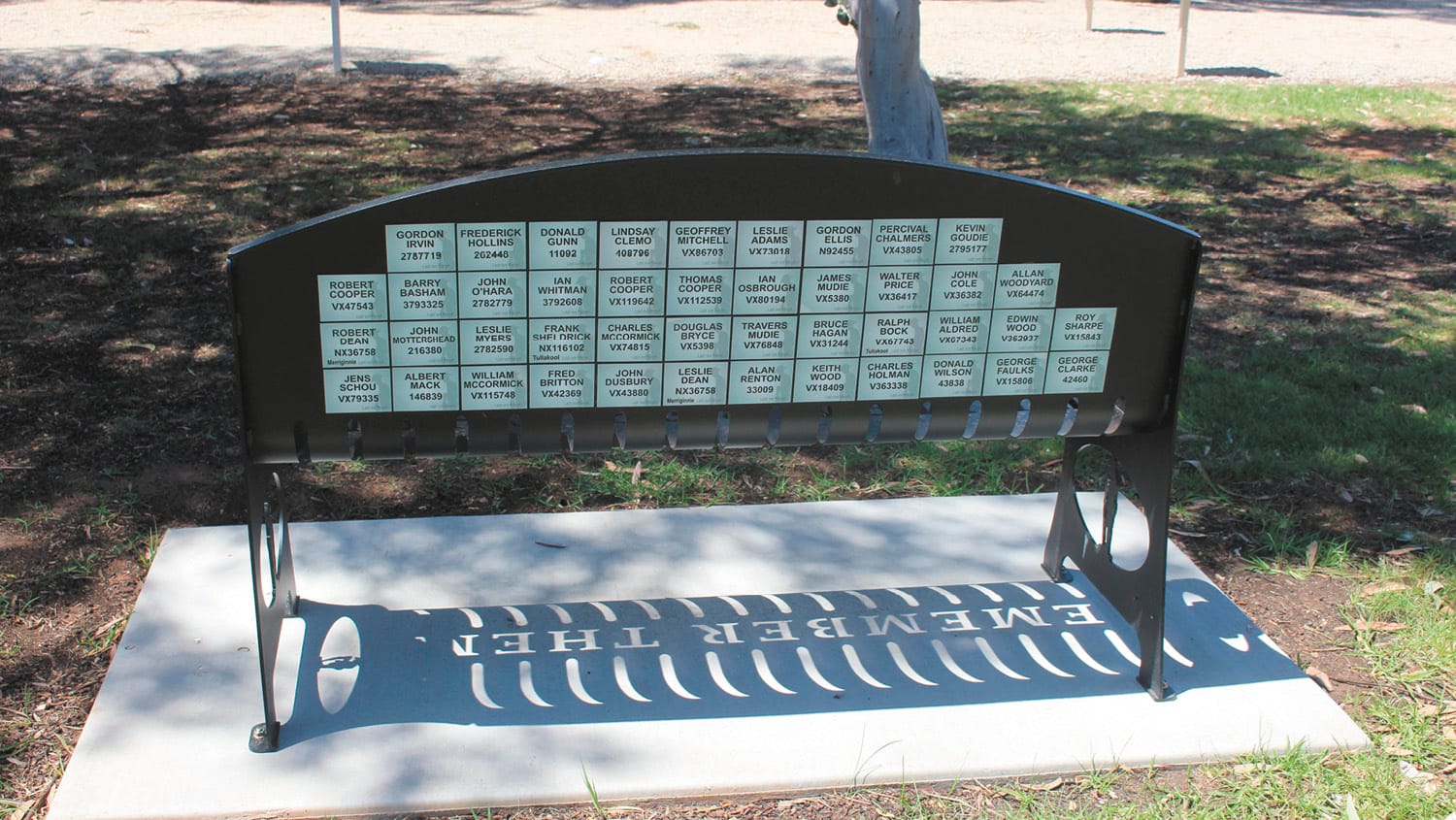 Update on the Wakool Memorial Walk Project
