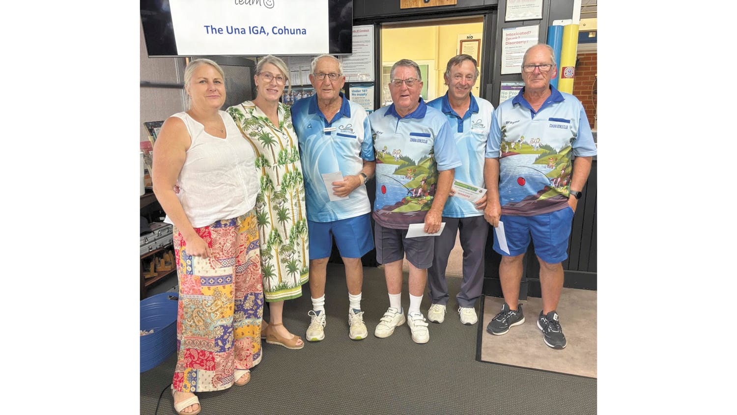 Tight contest at Keith Foreman Star Day at Cohuna Bowls Club