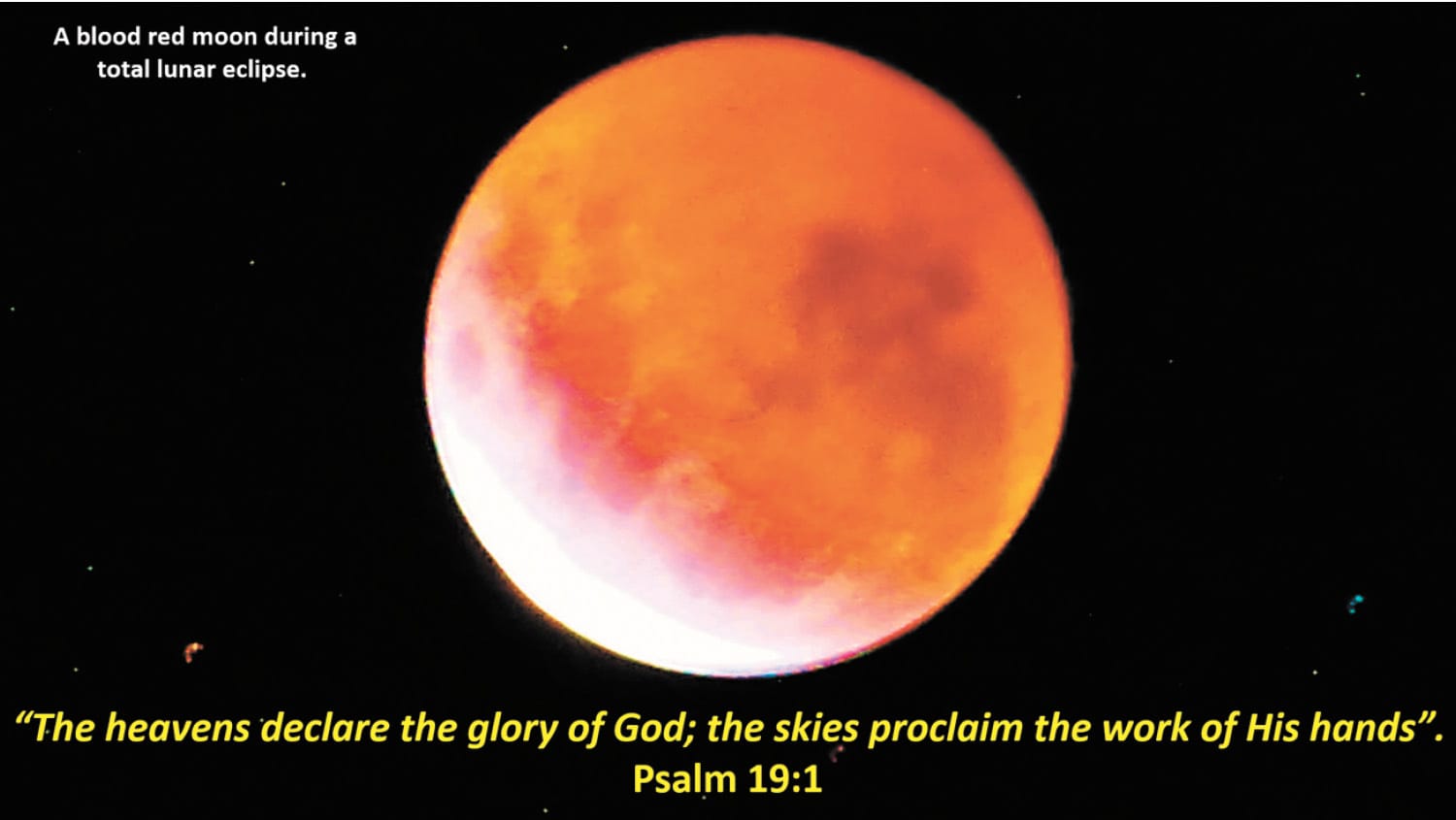 A Blood Red Moon