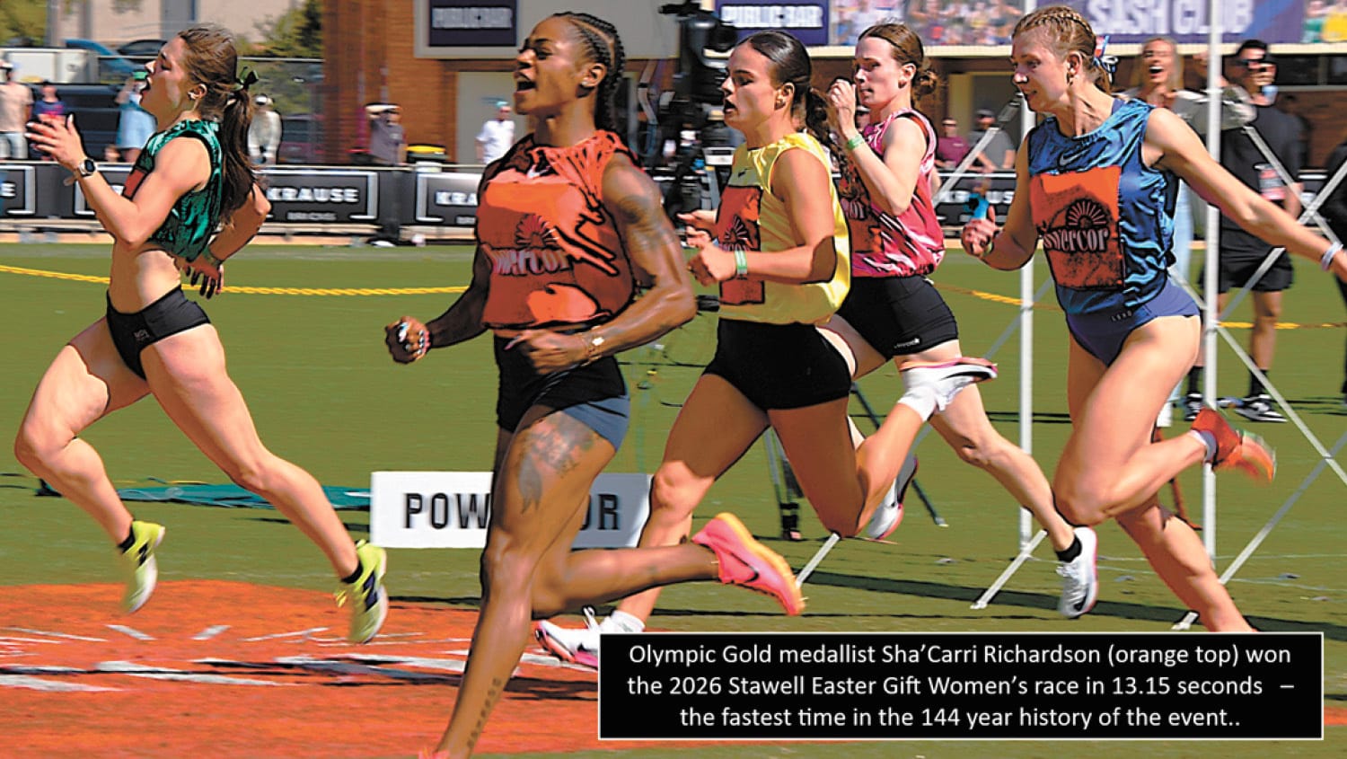 The Fastest Woman!