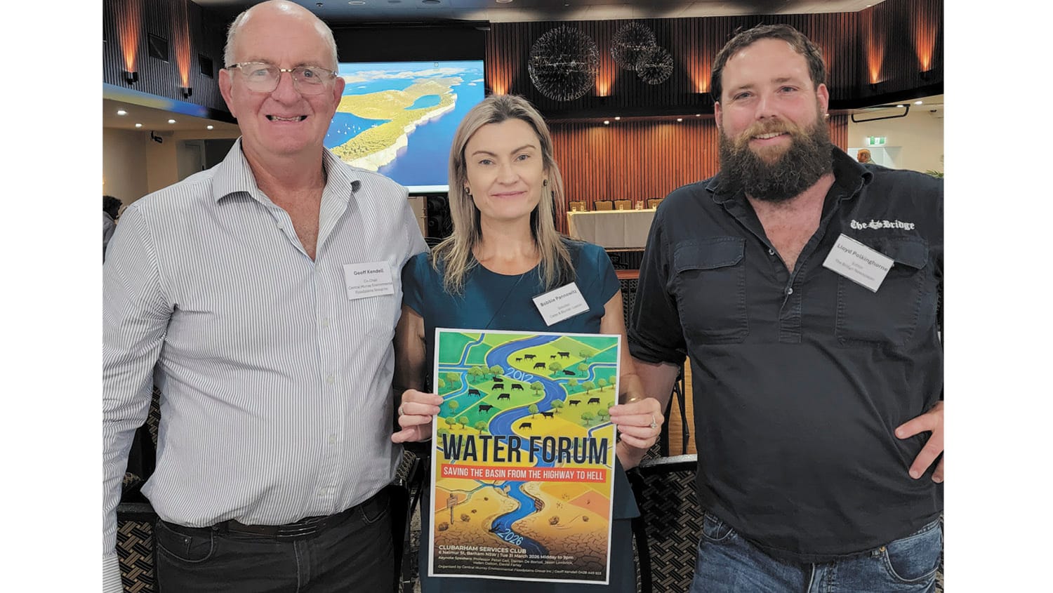 Hundreds Attended Basin Plan Forum