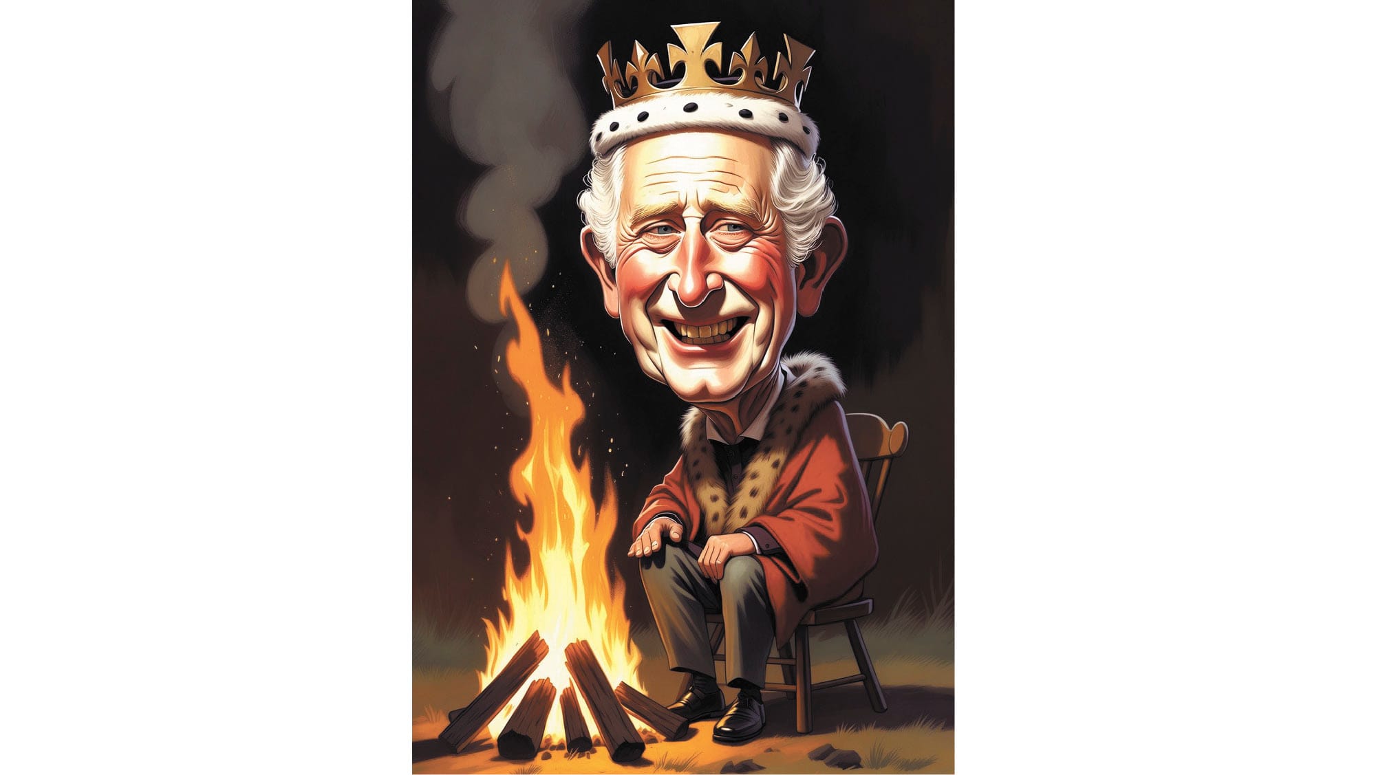 Camping King Charles Style