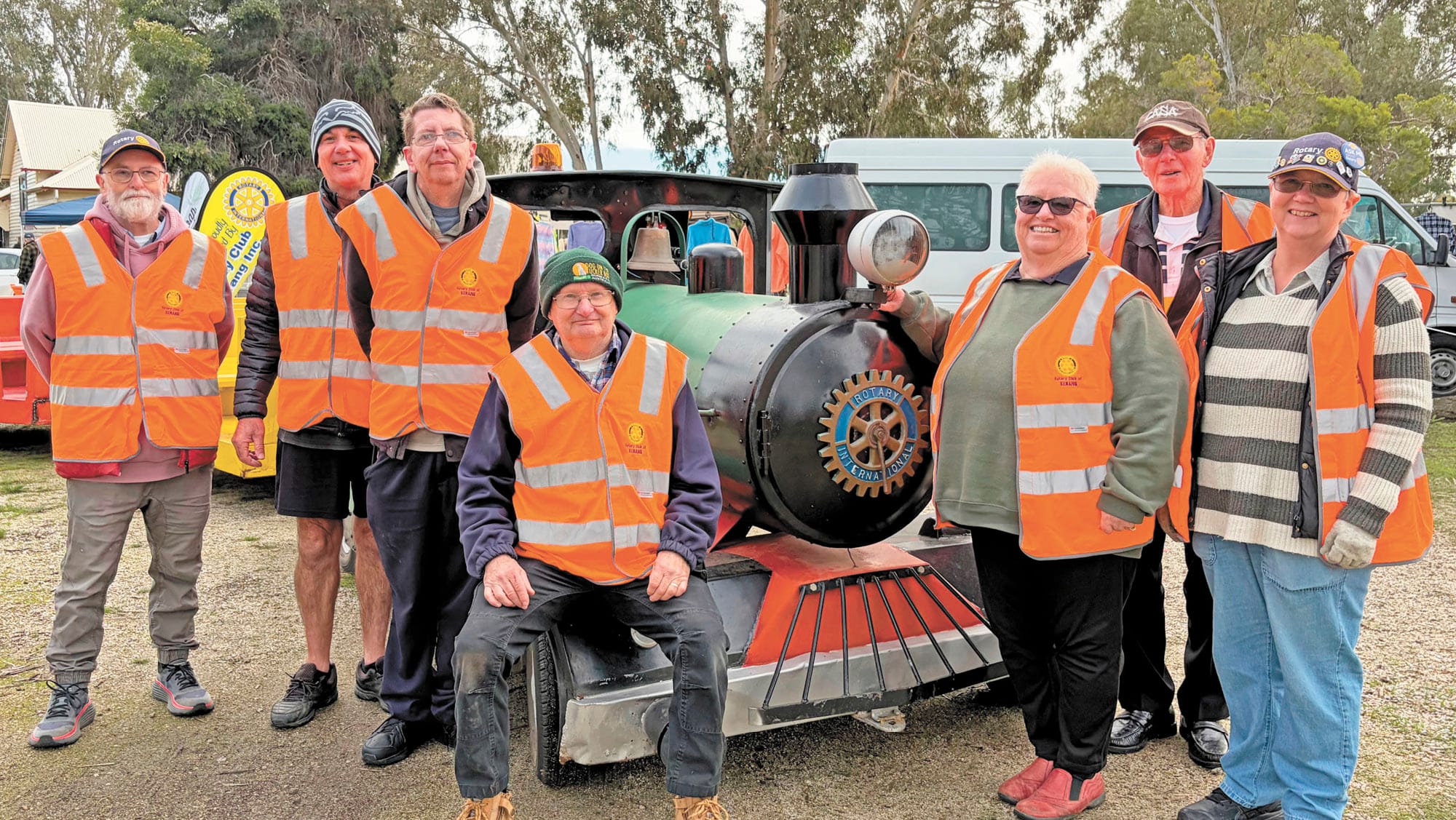 Rotary Train delights at Bridge Celebrations