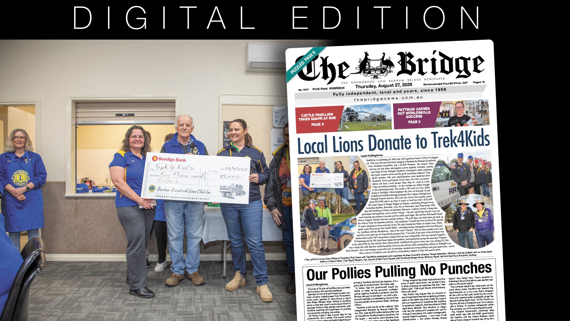 Thursday, August 27, 2026