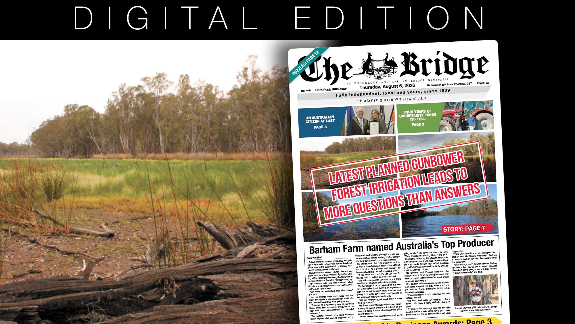Thursday, August 6, 2026
