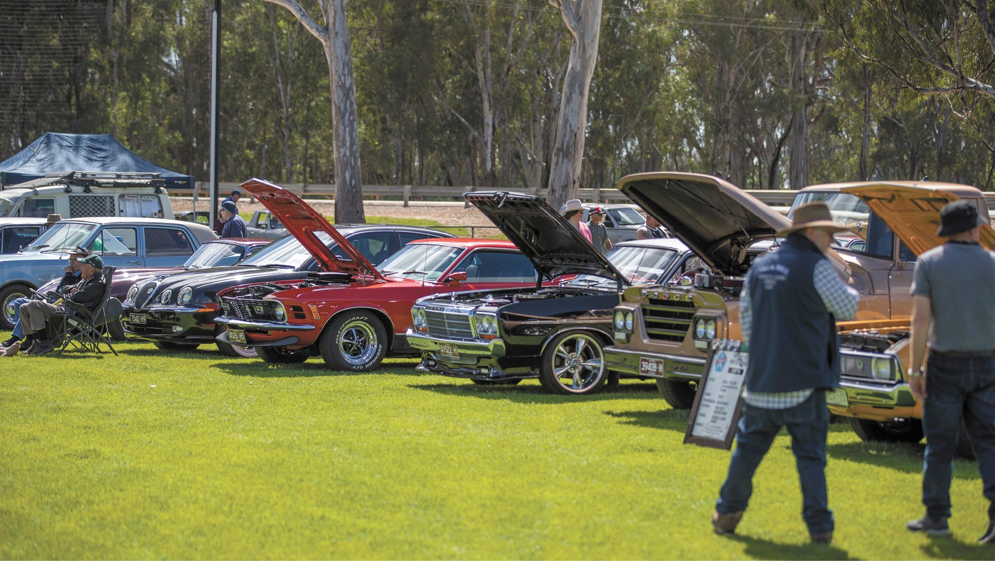 Packed Ground for Moulamein Show and Shine