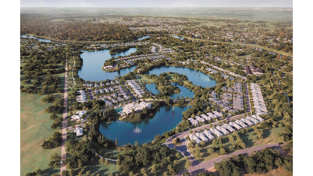 Strong Crowd Listens to Barham Lake Proposal post image