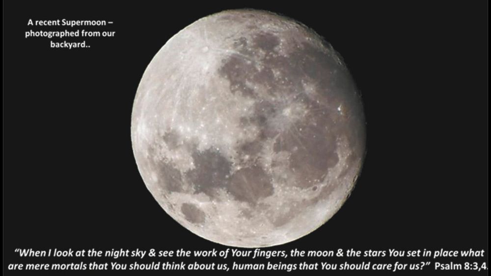 A Supermoon Which Lights the Night Sky post image