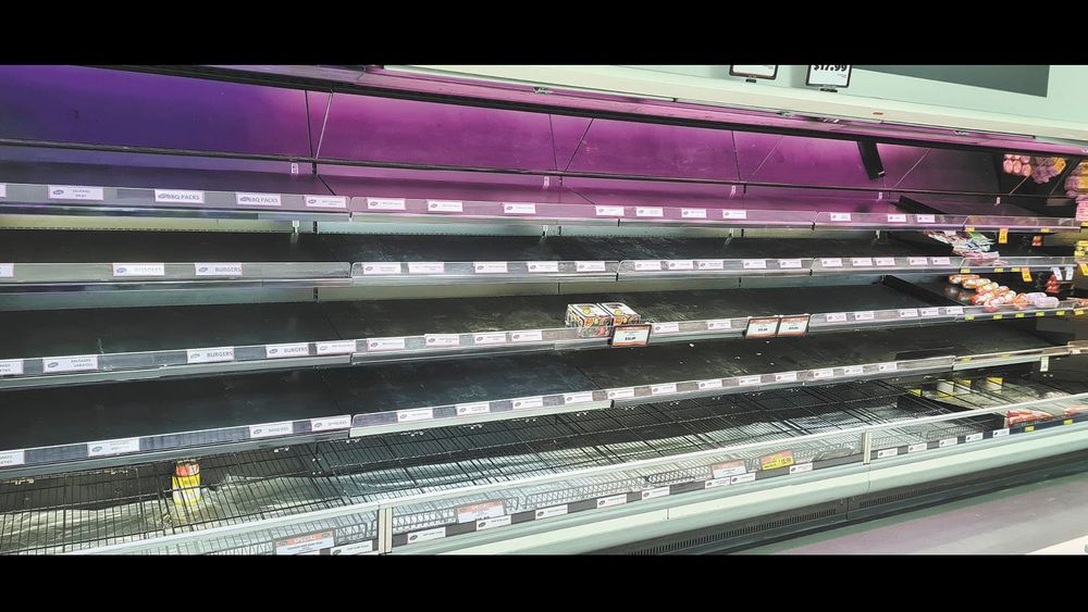Bare Shelves Again... And Excess Rain post image