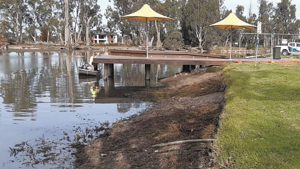 Cohuna Beach Construction Begins post image
