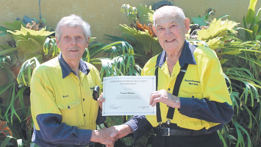 Shed Life Membership for Doug post image