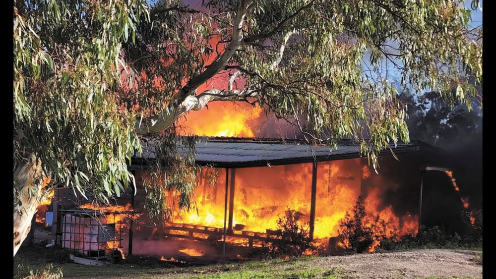 Benjeroop House Fire post image
