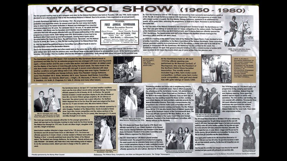 Wakool ‘Walk of Remembrance’ Project post image