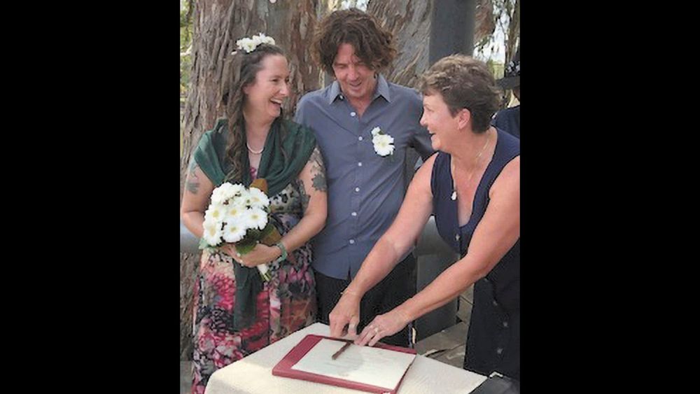 Local Couple Ties the Knot post image