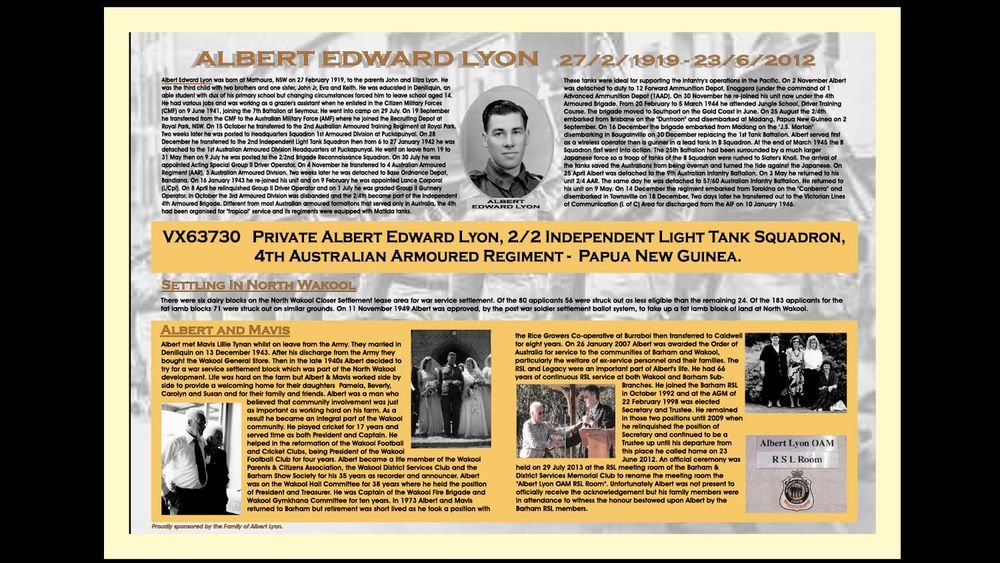 Wakool Soldier Settlers Grant Received post image