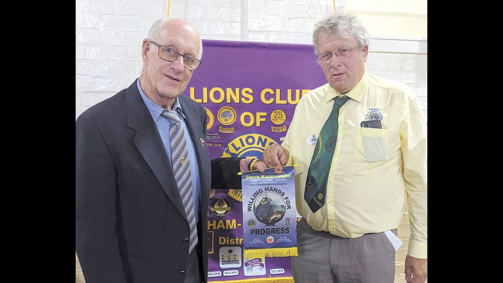 50-Year Lions Service Medal For John post image