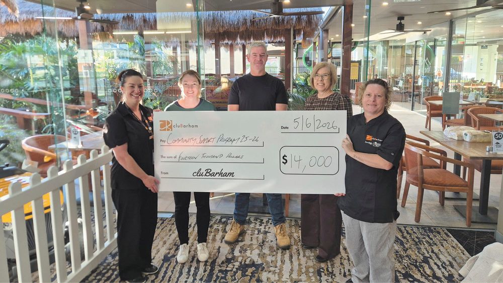 cluBarham Community Support Program Delivers $14,000 to Local Community Groups post image
