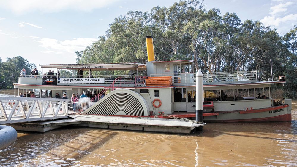 Paddle Steamer Powers Winter Trade post image