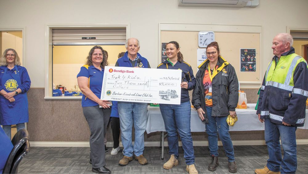 Local Lions Donate to Trek4Kids post image