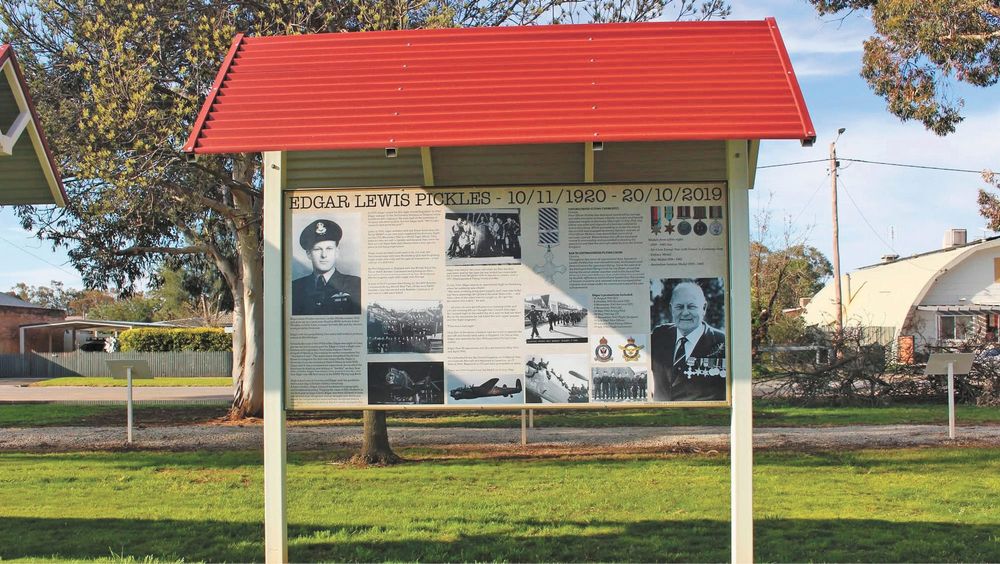 New sign for Wakool Memorial Walk post image