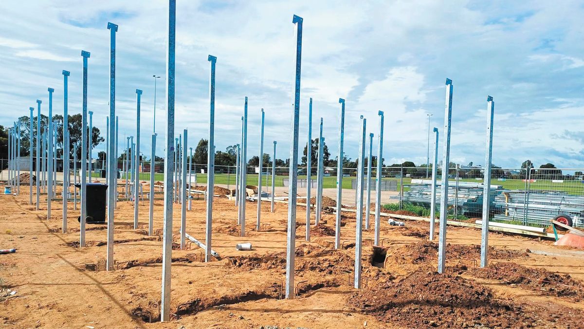 Long-awaited rooms take shape at Leitchville