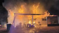 Fire post image