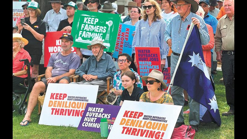 STILL FIGHTING - Deni Water Rally draws strong crowd post image