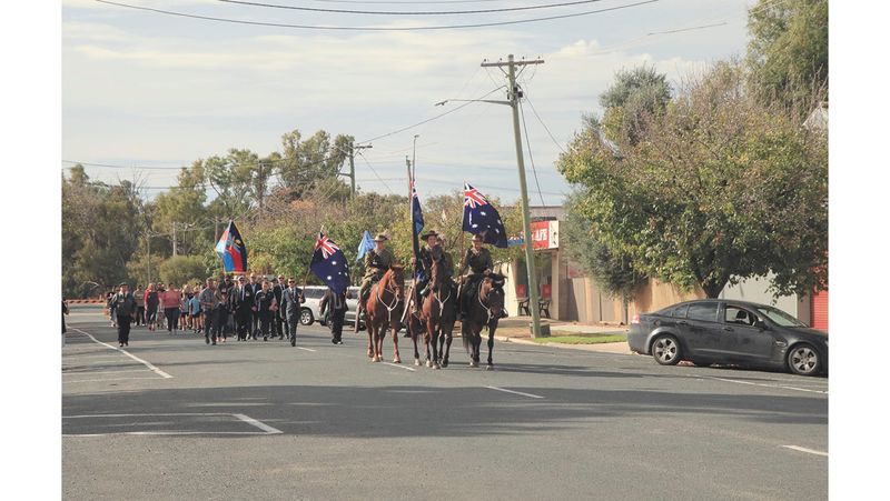 Moulamein Anzac Day post image